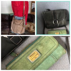 Fossil Bags and Wallet